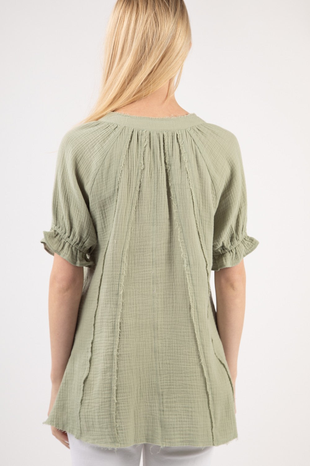 Lighten Up Top in Sage