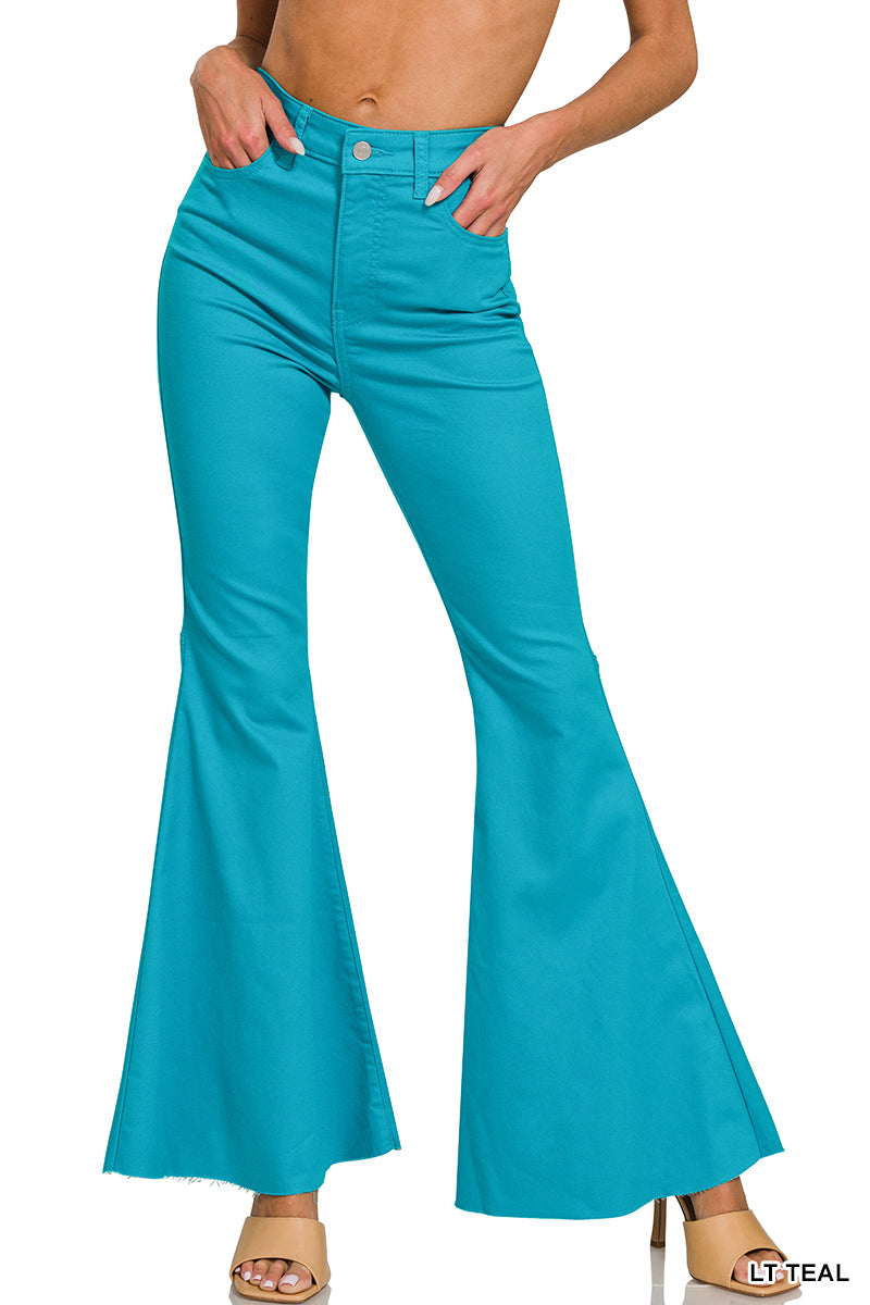 Pants Perfection in Flare Light Teal