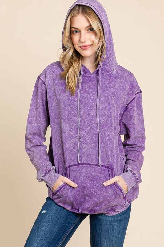 Brainwashed Hoodie in Purple