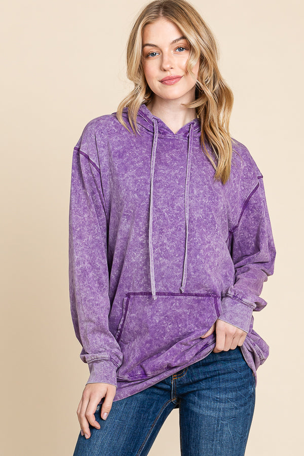 Brainwashed Hoodie in Purple