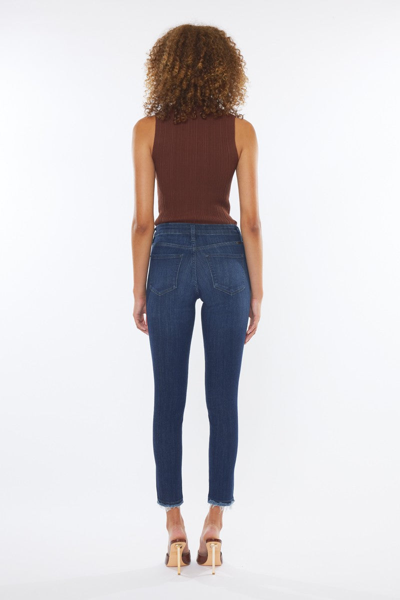 Dark Wash Ankle Jeans