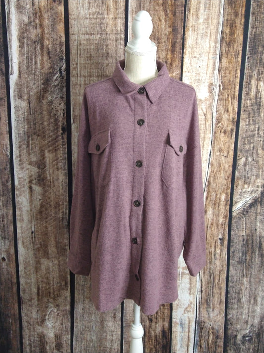 Plum Adorable Shacket