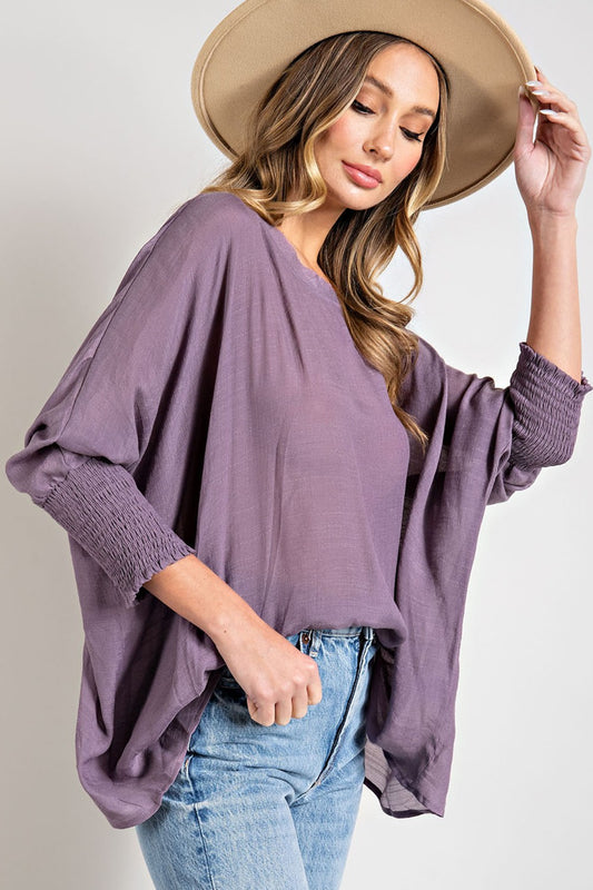 Plum Goodness Top